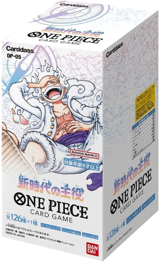 Display One Piece Card Game OP-05 Protagonist Of The New Generation