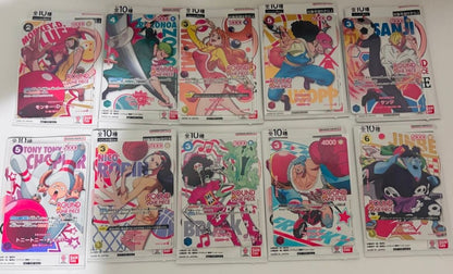 One Piece Card Game x Round One Set Complet 10Pcs