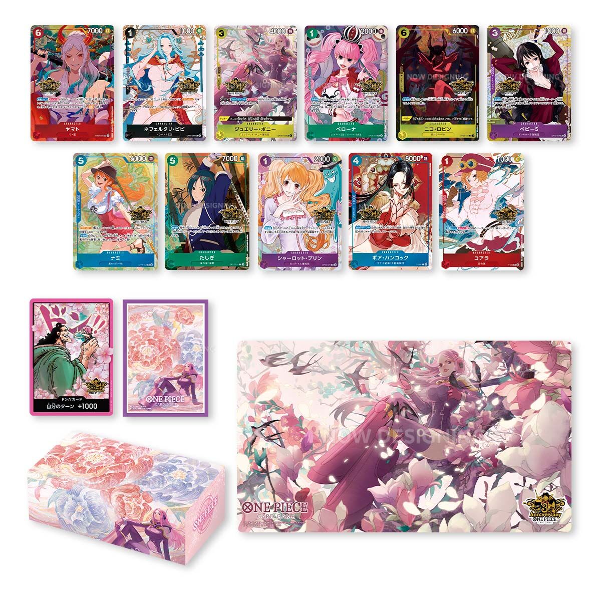 One Piece Card Game 3rd Anniversary Set Chinese Ver. Japanese Cards