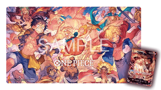 One Piece Card Game Playmat & Card Mera Mera Edition