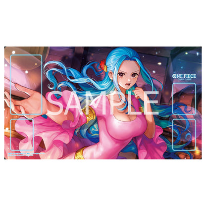 One Piece Card Game Playmat & Card Vivi