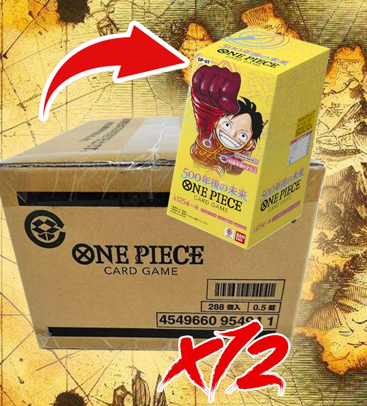 Carton Display One Piece Card Game OP-07 Years In The Future 12Pcs