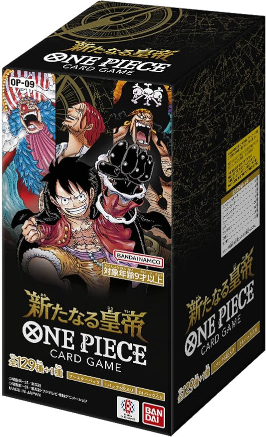 Display One Piece Card Game OP-09 Four Emperors