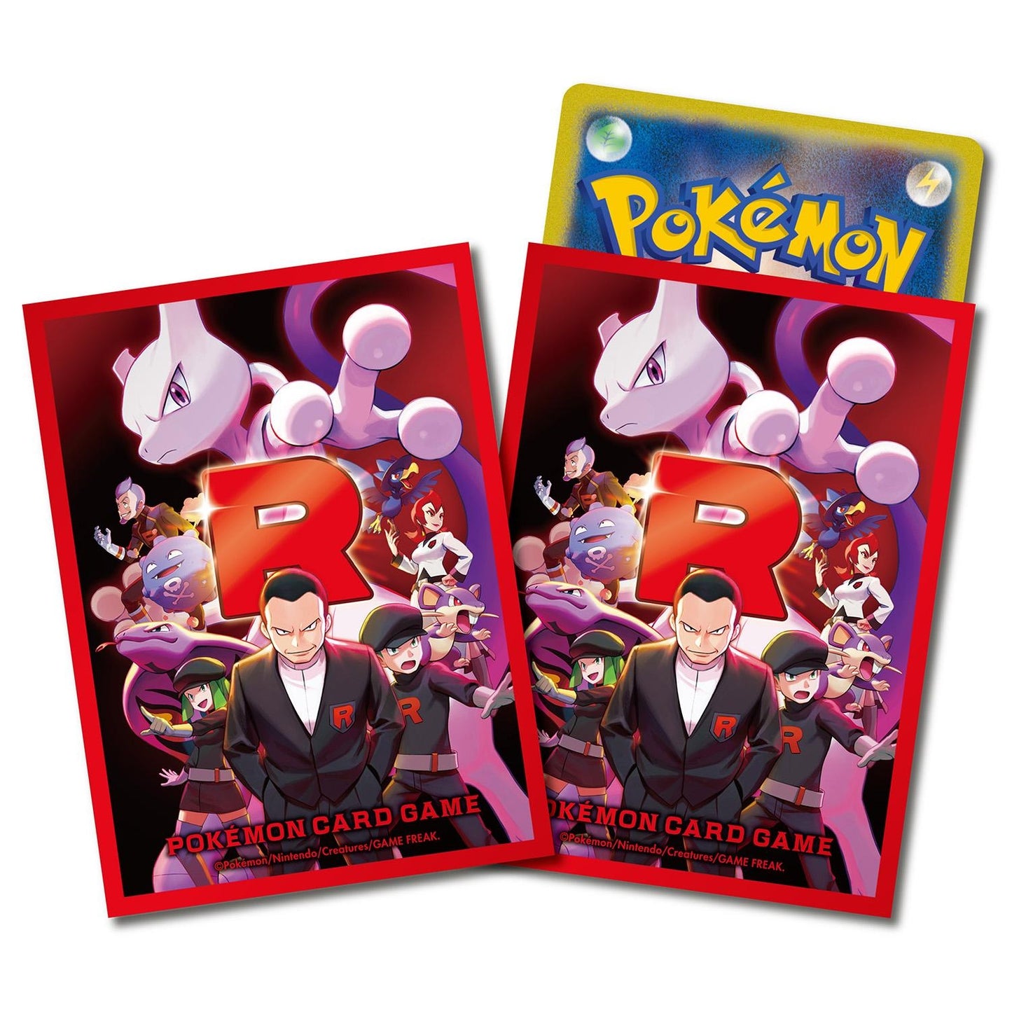 Sleeves Glory of the Team Rocket Sv10 Pokemon 64Pcs