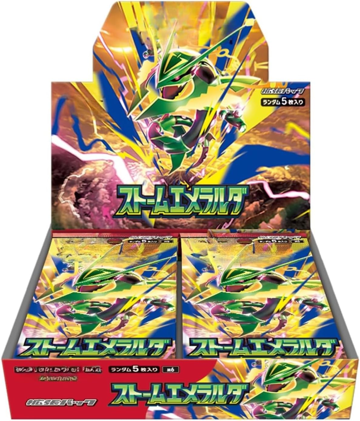 Display Pokemon Mega Storm Emeralda m6 Pokemon