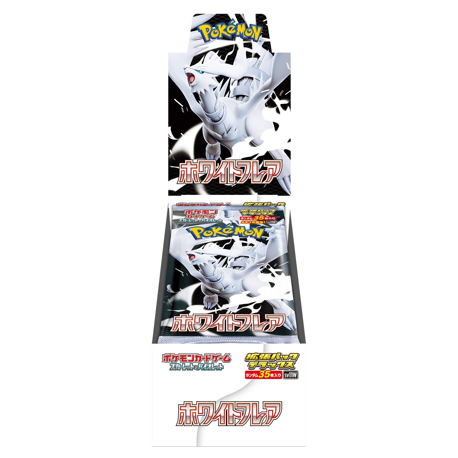 Display Pokemon White Flare Deluxe Ver. Sv11 Pokemon