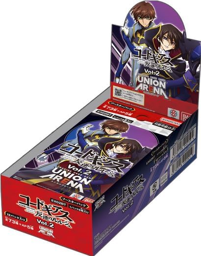 Display Code Geass Vol.02 Union Arena 12 Boosters