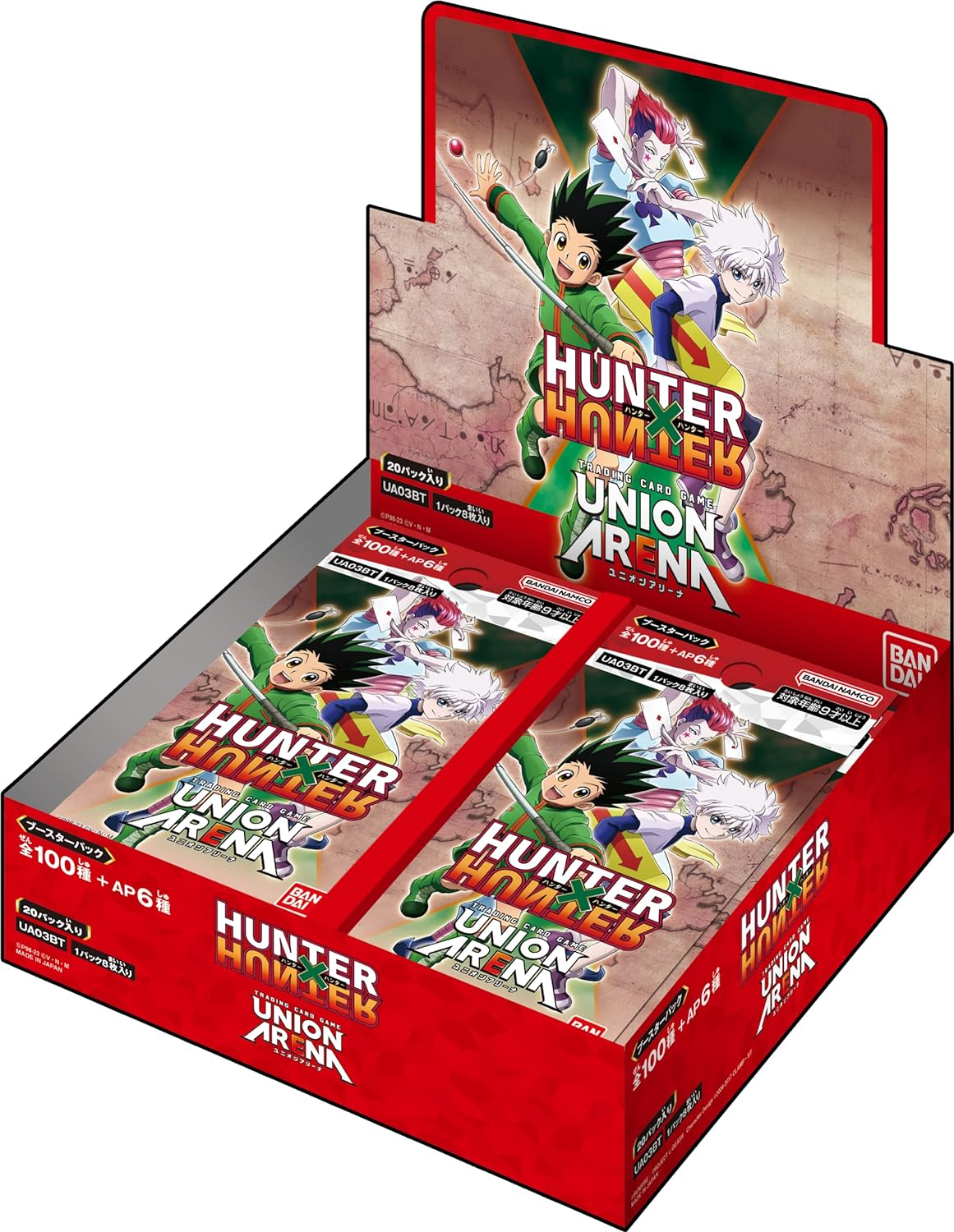 Display Hunter X Hunter Union Arena 20 Boosters
