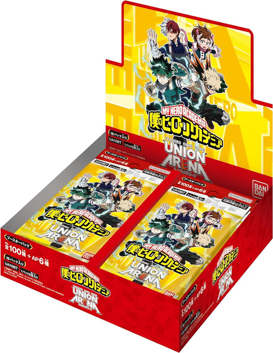 Display My Hero Academia Union Arena 16 Boosters