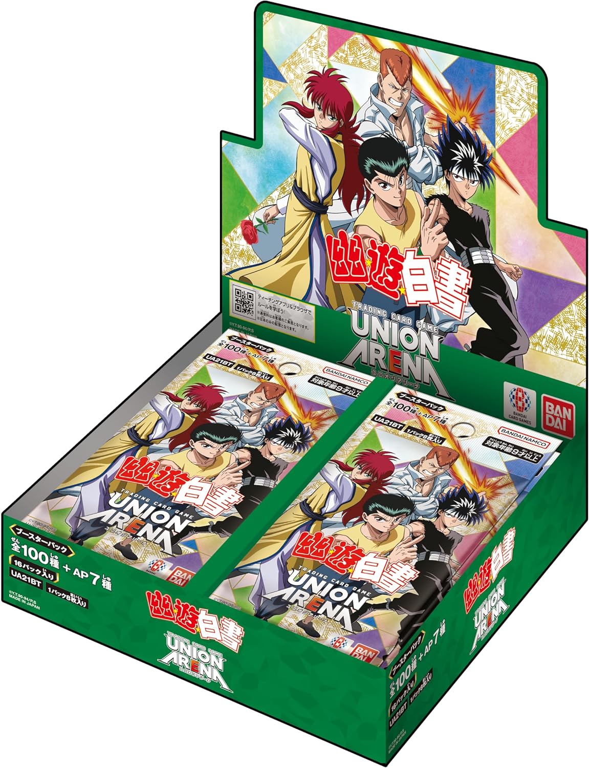 Display Yu Yu Hakusho Union Arena 16 Boosters