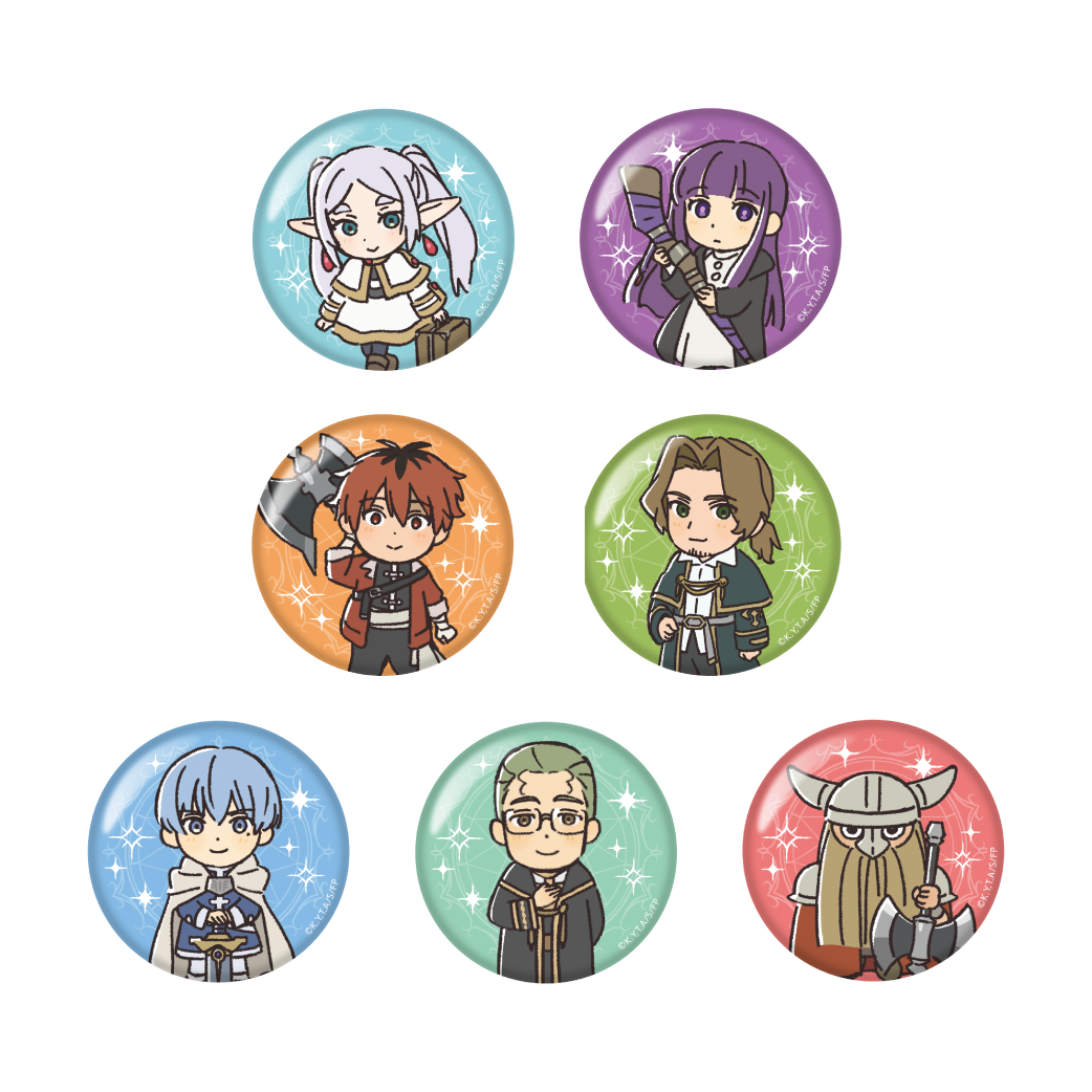 Badge Aleatoire Ver.A Frieren Exhibition Frieren Anime