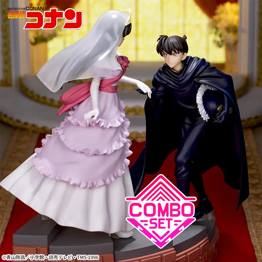 Figurine Ran Mori & Shinichi Kudo Xross Link Luminasta Detective Conan Combo Set