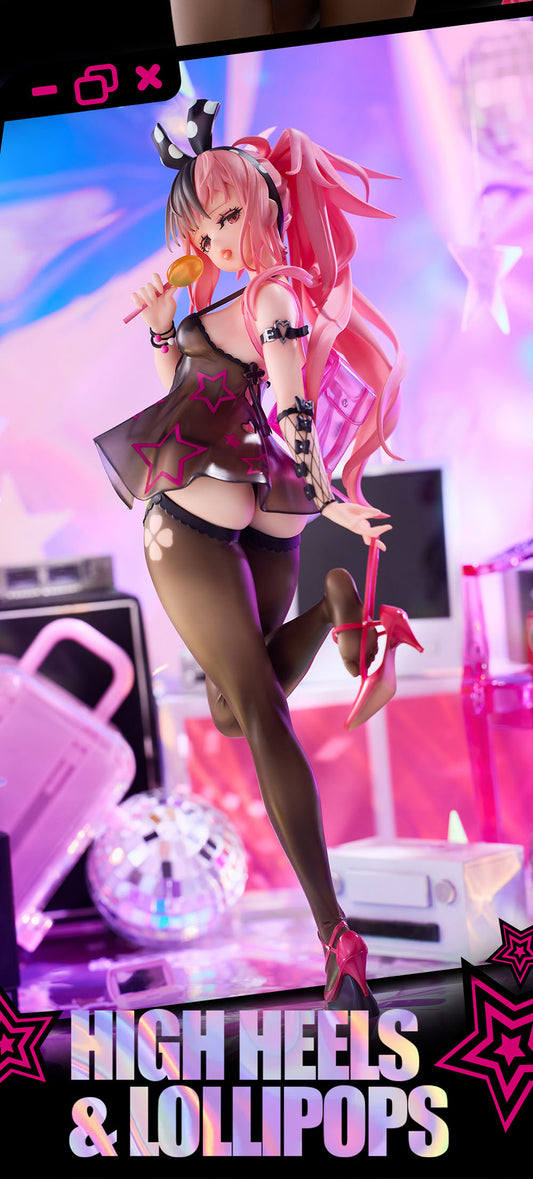 Figurine Digigirl High Heels & Lollipops 1/6