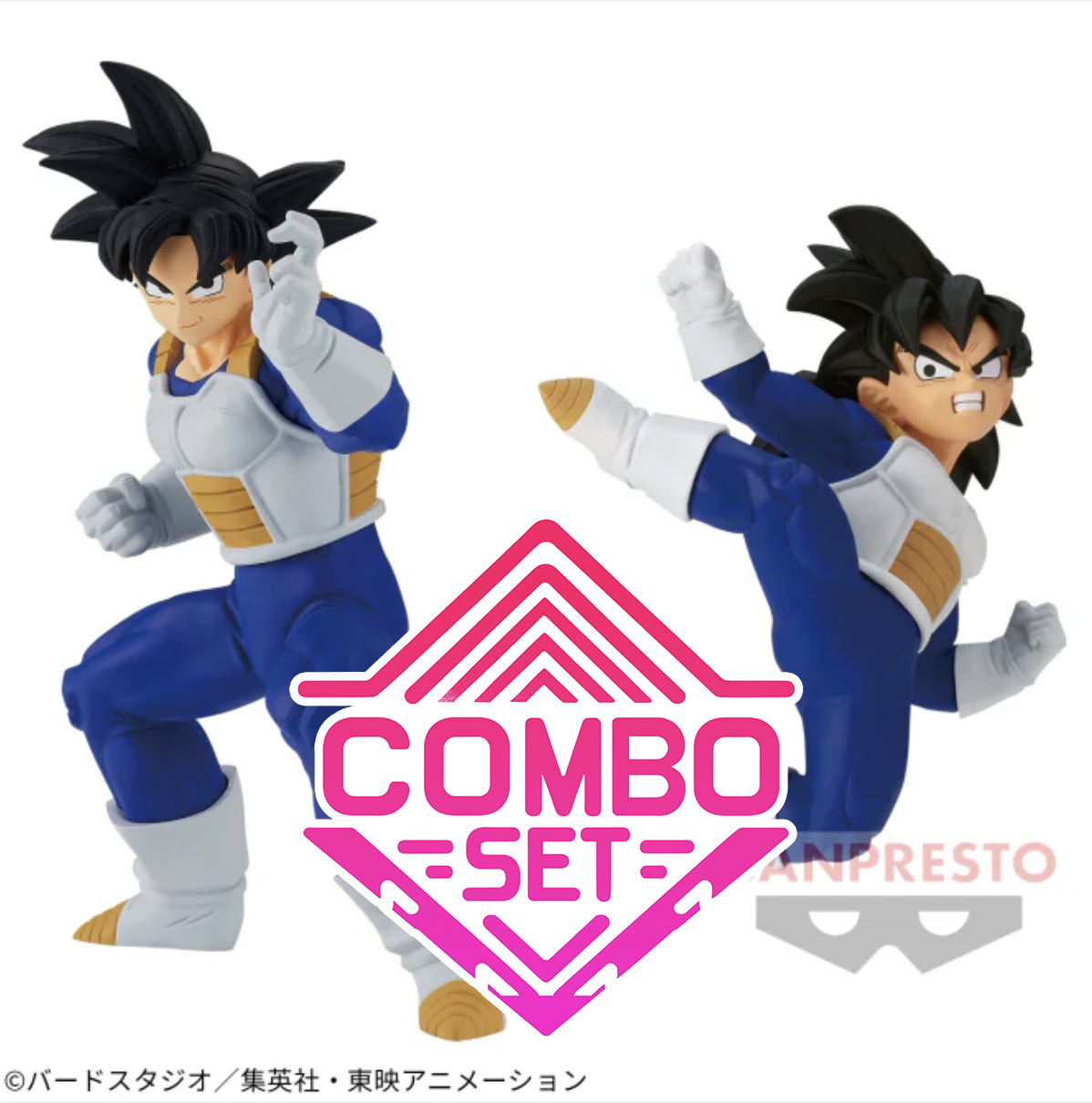 Figurine Goku & Gohan Combo Set Dragon Ball Z Super Warrior Retsuden III Chapter 3: The Road To Awakening