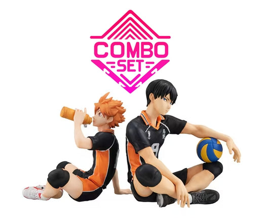 Figurine Hinata Shoyo & Kageyama Tobio G.E.M. Series Haikyuu