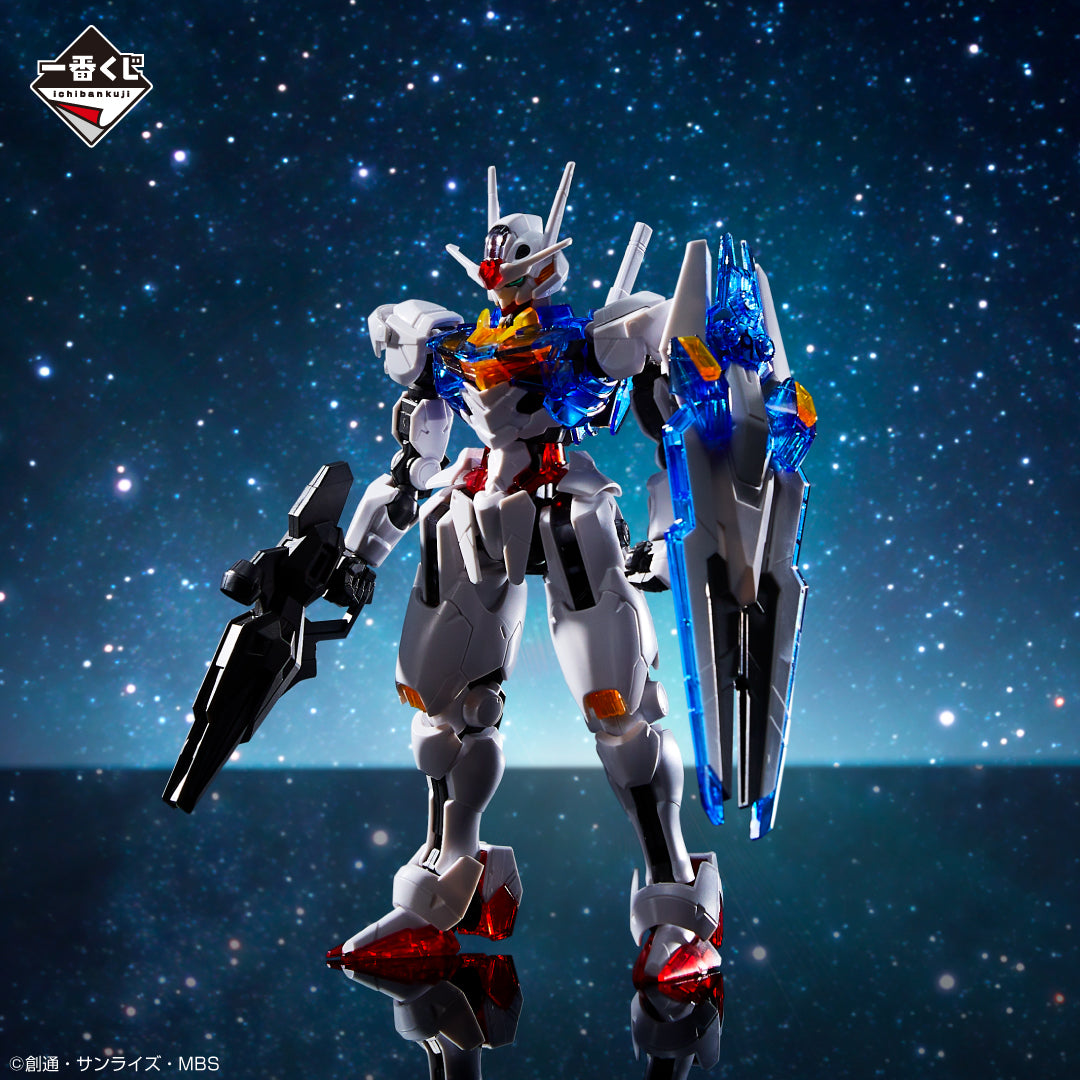 Figurine Gundam Aerial Solid Clear (C) Ichiban Kuji Gunpla 2023 Mobile Suit Gundam