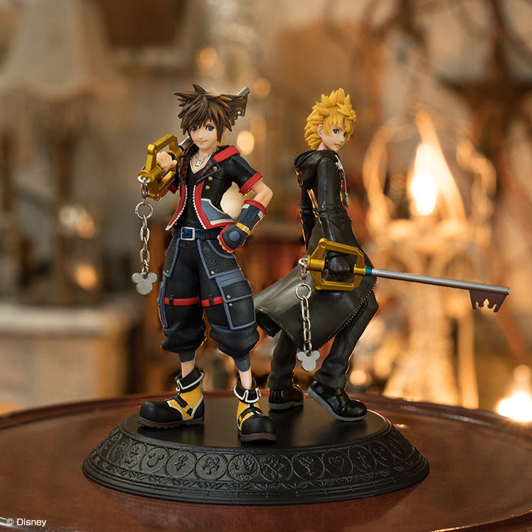 Figurine Sora et Roxas Kingdom Heats Ichiban Kuji Second Memory (A)