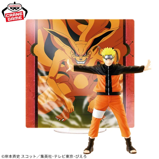 Figurine Naruto & Kurama Panel Spectacle Naruto Shippuden