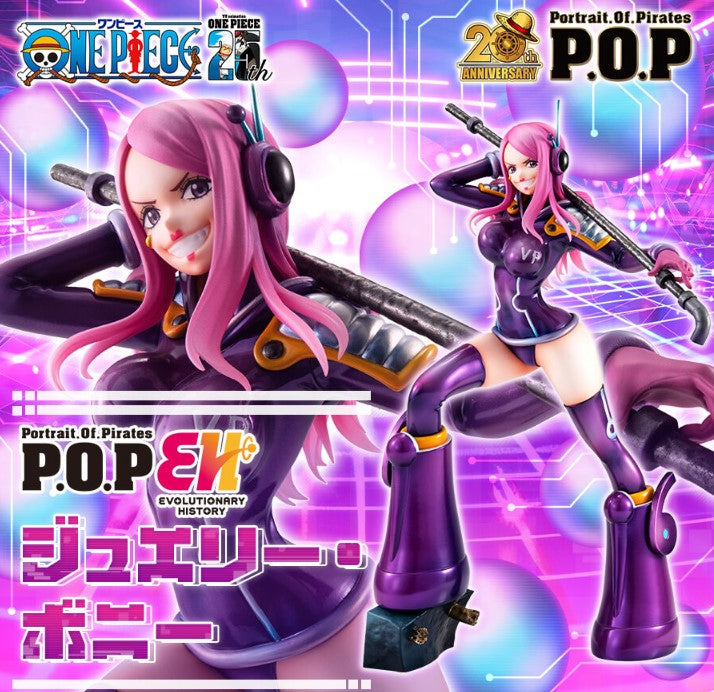 Figurine Jewelry Bonney Evolutionary History Ver. P.O.P. 25th Anniversary One Piece