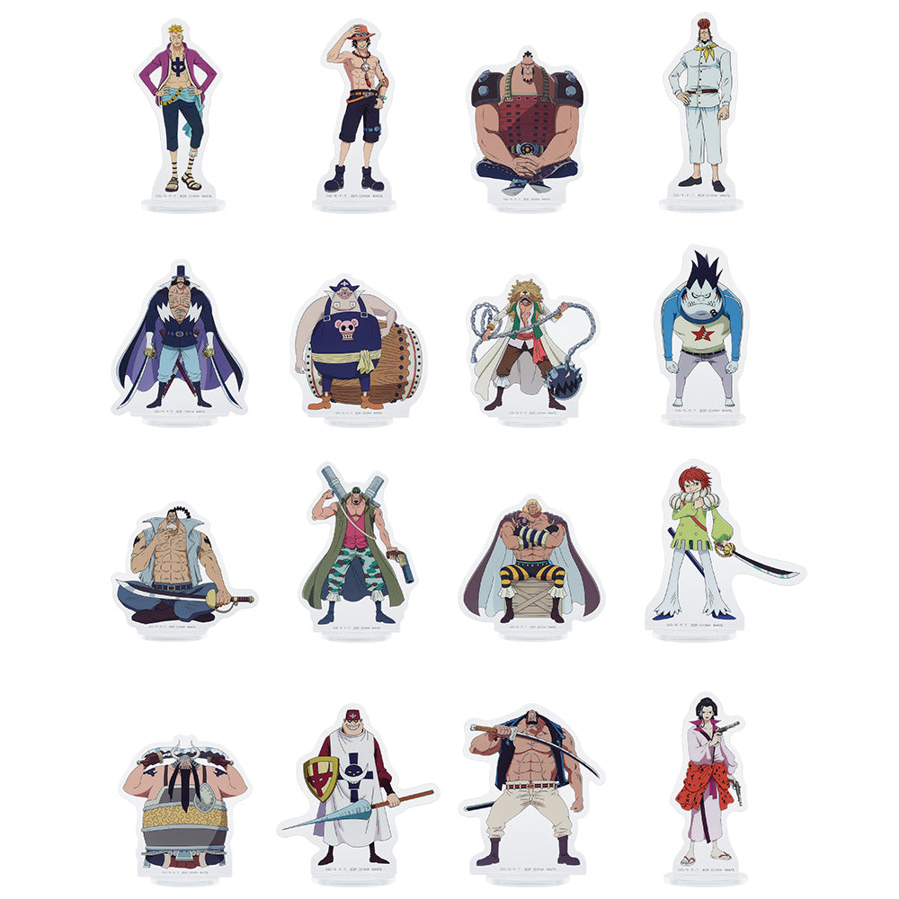 Acrylique Stand Barbe Blanche (G) Ichiban Kuji One Piece Whitebeard Pirates Father & Sons Set Complet