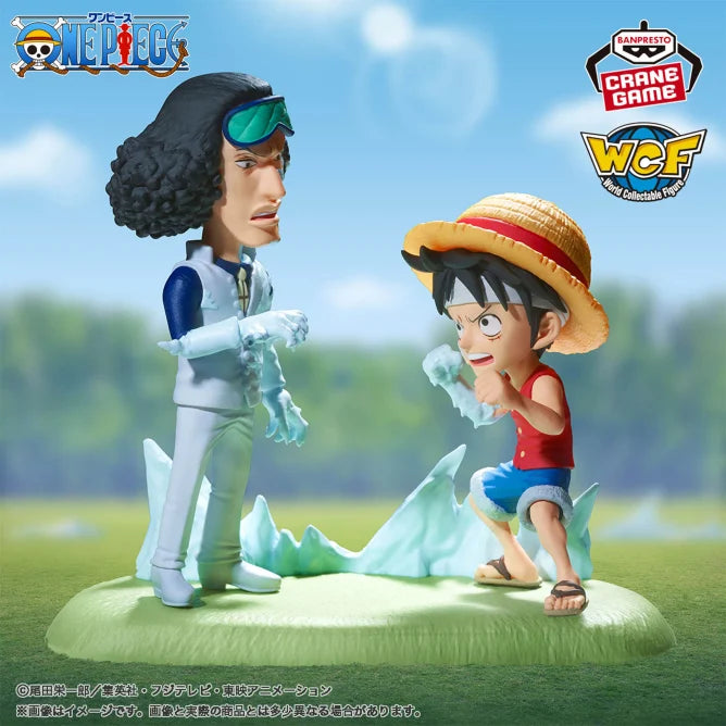 Figurine Monkey D. Luffy VS Aokiji WCF Log Stories One Piece