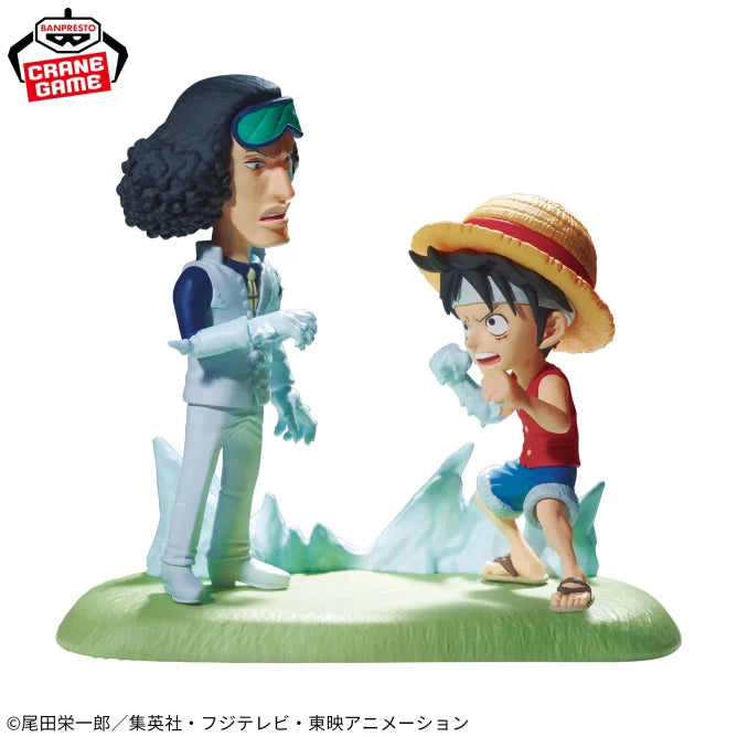 Figurine Monkey D. Luffy VS Aokiji WCF Log Stories One Piece