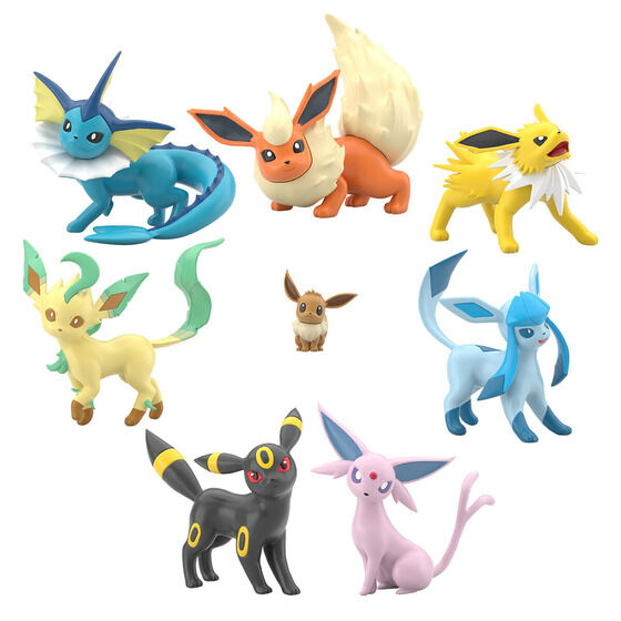 Figurine Evoli Paldea Ver. Pokemon Set Complet