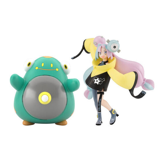 Figurine Mashynn & Ampibidou Scale World Pokemon
