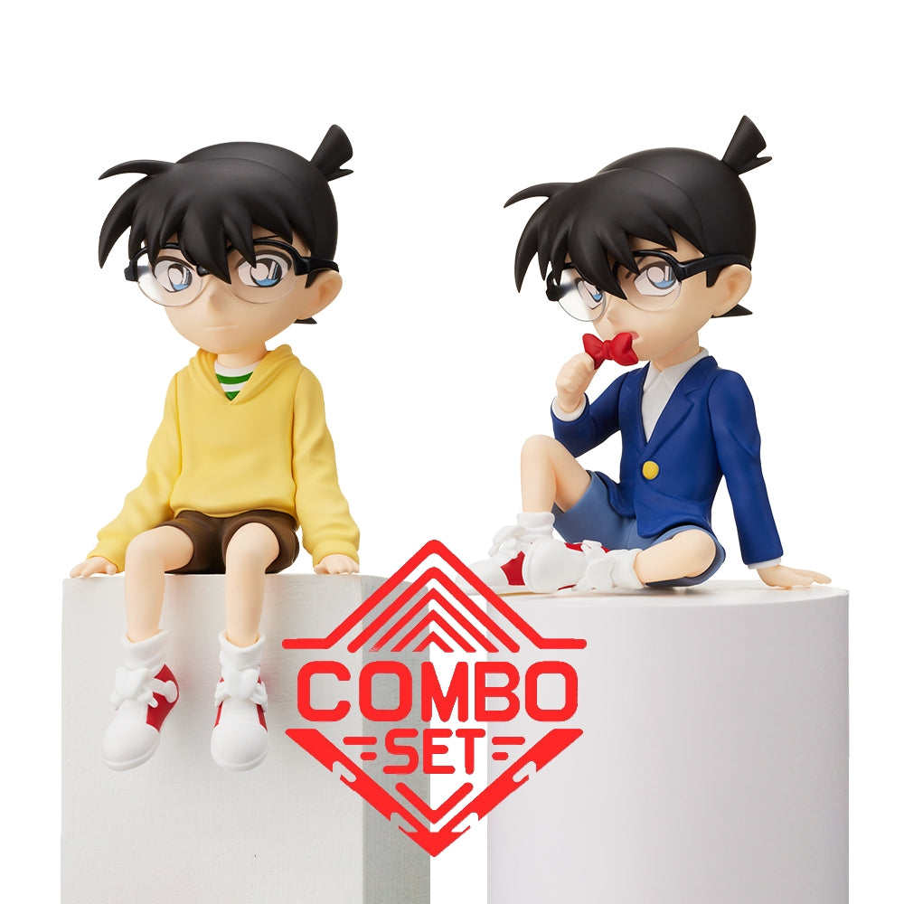 Figurine Conan Edogawa Chokonose Luminasta Detective Conan Combo Set