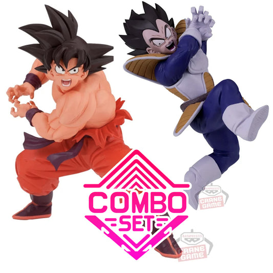 Figurine Kaio Ken Goku VS Vegeta Dragon Ball Z Match Makers Special Set
