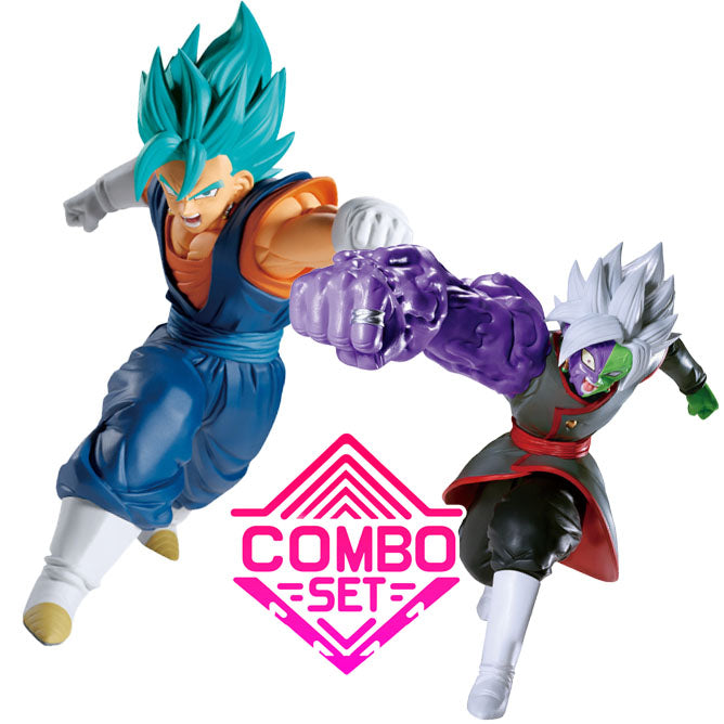 Figurine SSJ Blue Vegetto VS Zamasu Match Makers Dragon Ball