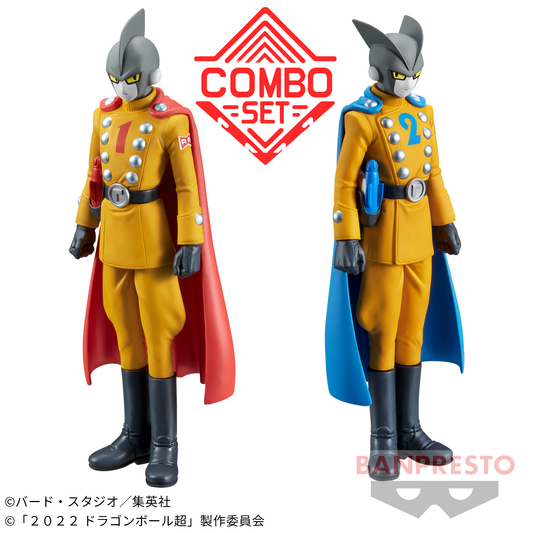 Figurine Gamma 1 & 2 DXF Dragon Ball Super Super Hero Combo Set