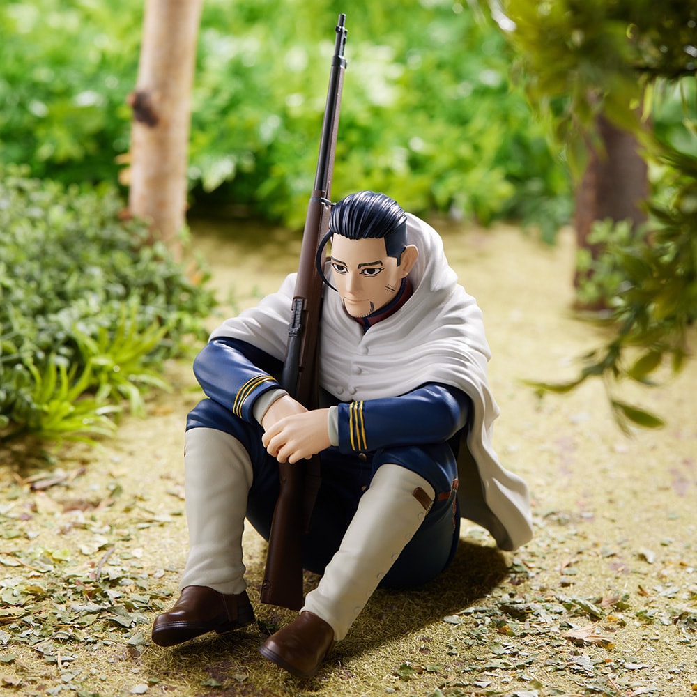 Figurine Hyakunosuke Ogata Chokonose Luminasta Golden Kamui