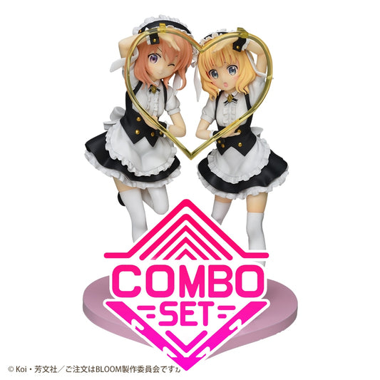 Figurine Cocoa Hoto & Syaro Kirima Luminasta Is the Order a Rabbit Combo Set