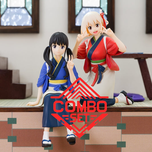 Figurine Chisato Nishikigi & Takina Inoue Chokonose Luminasta Lycoris Recoil Combo Set