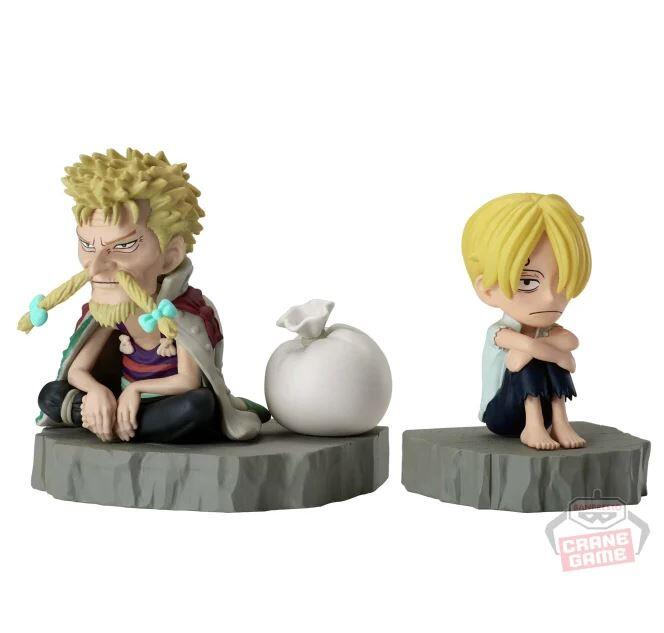 Figurine One Piece WCF Log Stories Sanji & Zeff La Faim