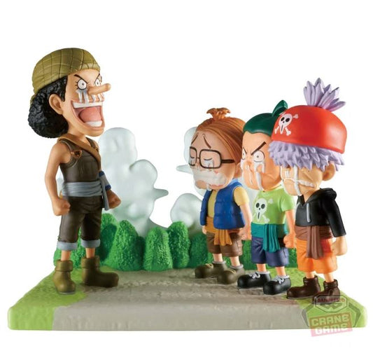 Figurine One Piece WCF Log Stories Usopp & Son Equipage