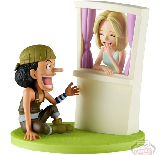 Figurine One Piece WCF Log Stories Usopp & Kaya