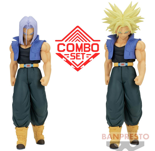 Figurine Trunks (A) & Trunks Ssj2 (B) Solid Edge Works THE Departure 11 Dragon Ball Combo Set
