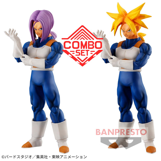 Figurine Trunks (A) & Trunks Ssj (B) Solid Edge Works THE Departure 2 Dragon Ball Combo Set