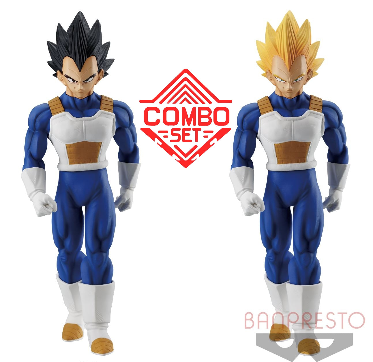 Figurine Vegeta (A) & (B) Solid Edge Works THE Departure 3 Dragon Ball Combo Set