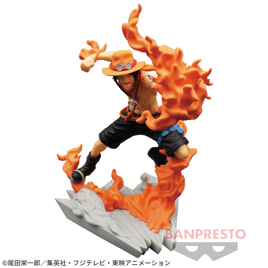 Figurine Portgas.D.Ace Spectacular Battle Scenery One Piece