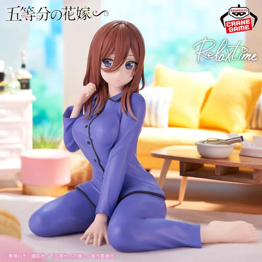 Figurine Miku Nakano Pajama Ver. Relax Time The Quintessential Quintuplets