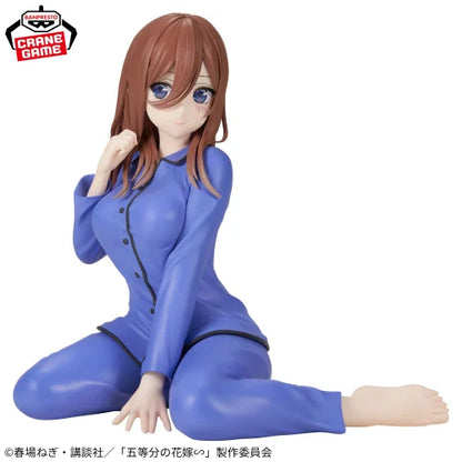 Figurine Miku Nakano Pajama Ver. Relax Time The Quintessential Quintuplets