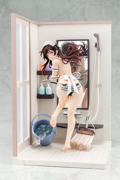 Figurine Mizuhara Chizuru Maid Bikini Cleanup Ver. Rent-A-Girlfriend