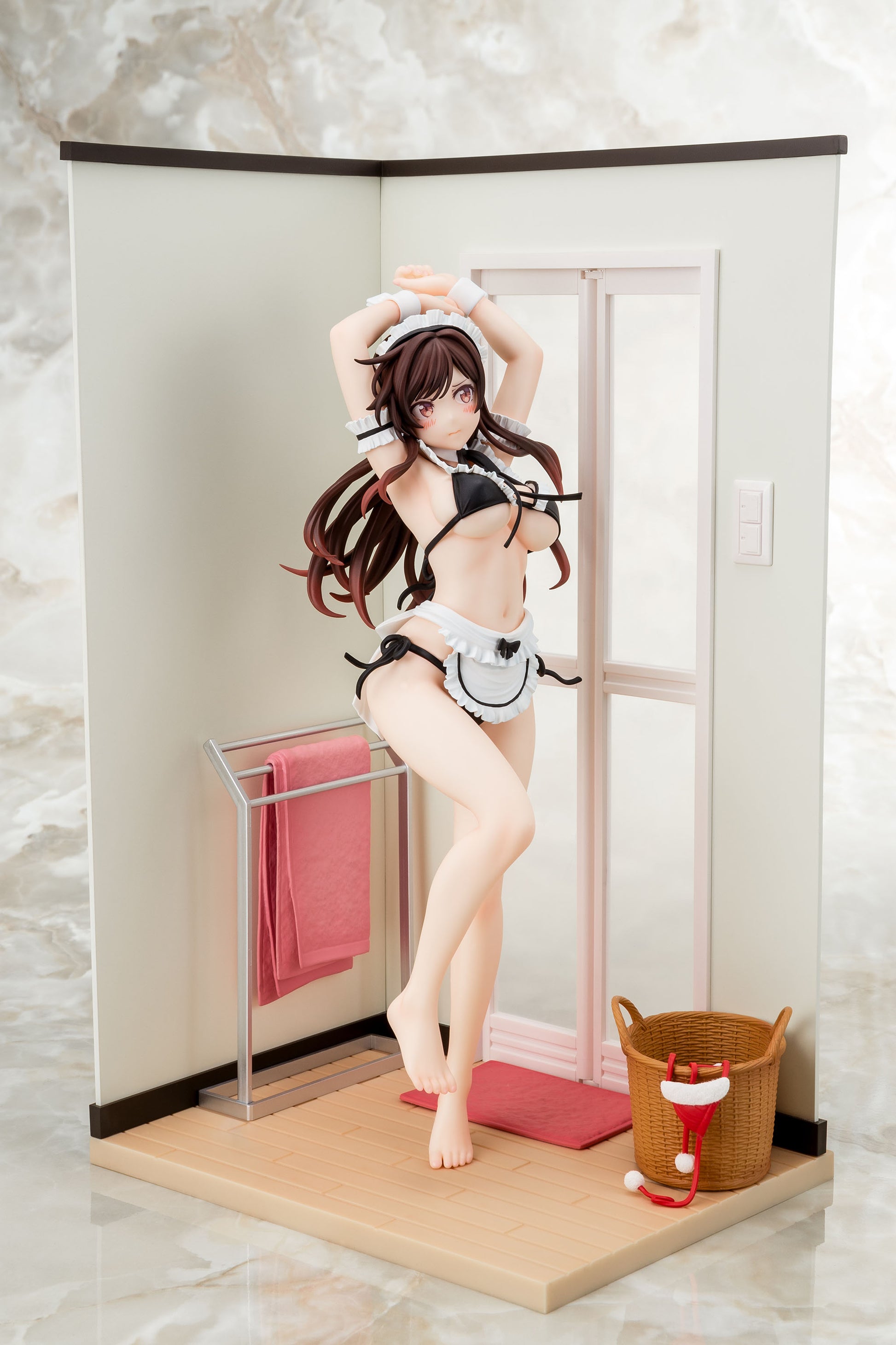 Figurine Mizuhara Chizuru Maid Bikini Okigae Ver. Rent-A-Girlfriend
