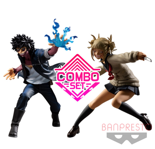 Figurine Dabi (A) & Himiko Toga (B) My Hero Academia The Evil Villains Vol.3 Special Set