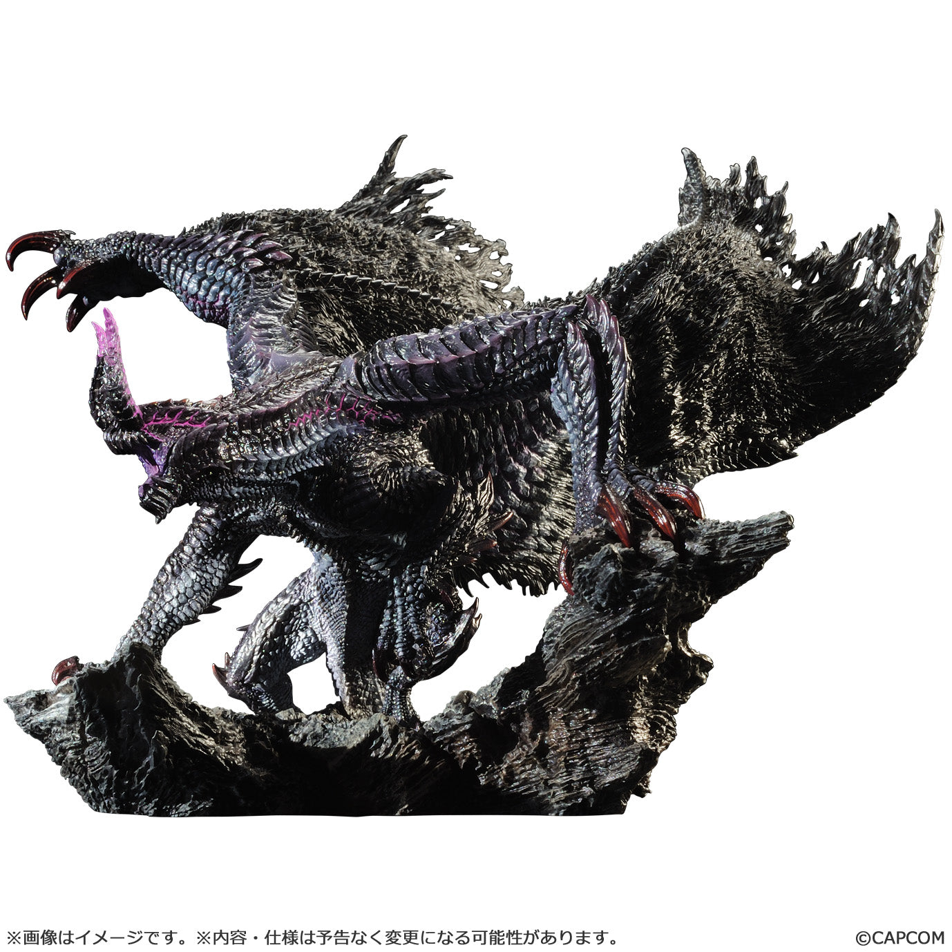 Figurine Monster Hunter Rise Sunbreak Black Eclipse Wyvern Gore Magala Reprint Edition Monster Hunter