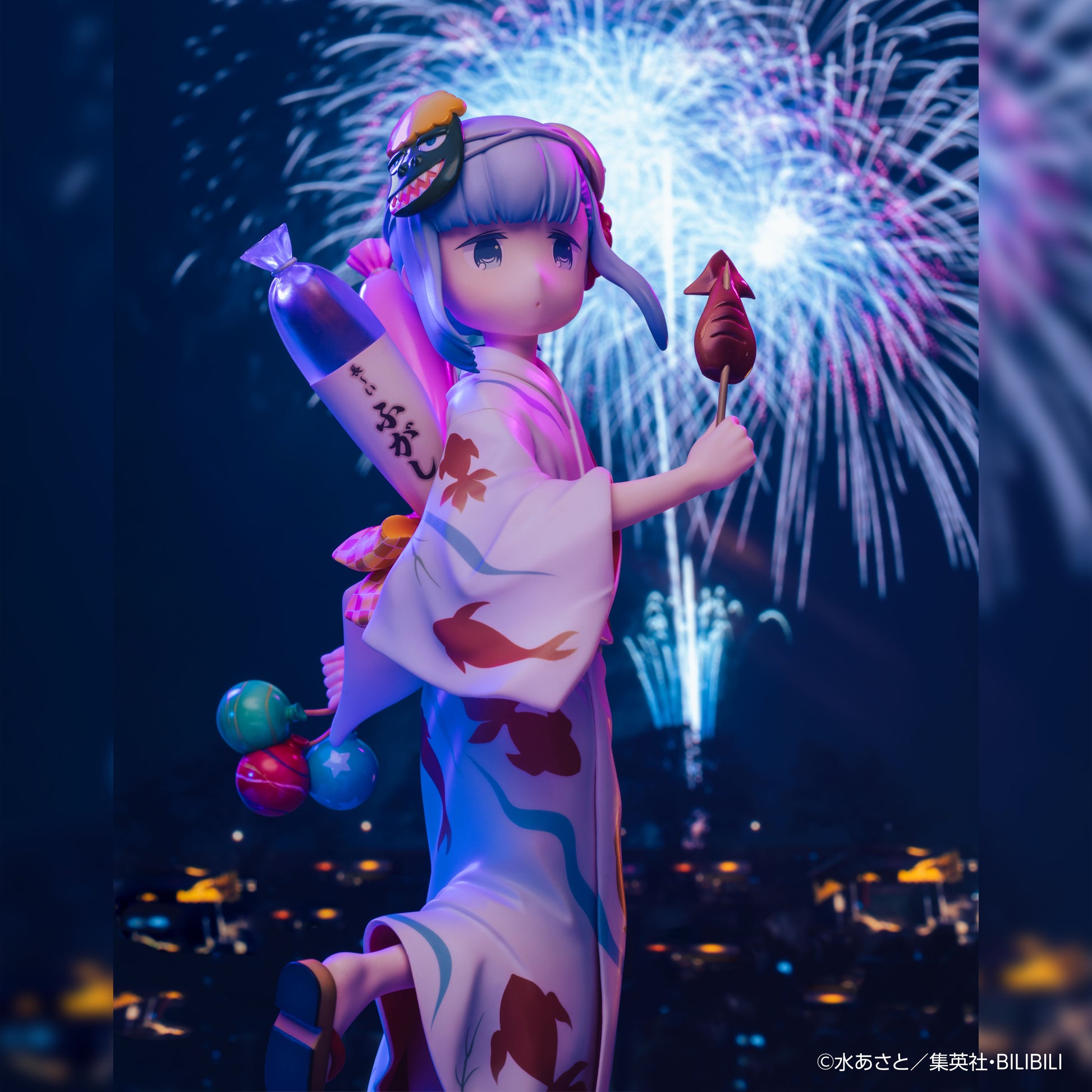 Figurine Aharen Reina Yukata Ver. Aharen-san wa Hakarenai