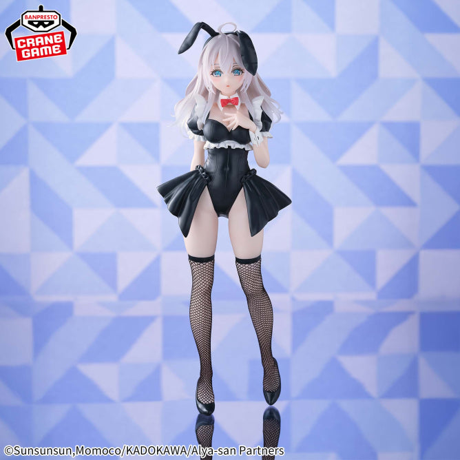 Figurine Alya Bunny Ver. Glitter & Glamours Alya Sometimes Hides Her Feelings in Russian